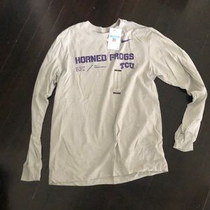 TCU Horned Frogs men’s Long sleeve T-shirt size medium brand new